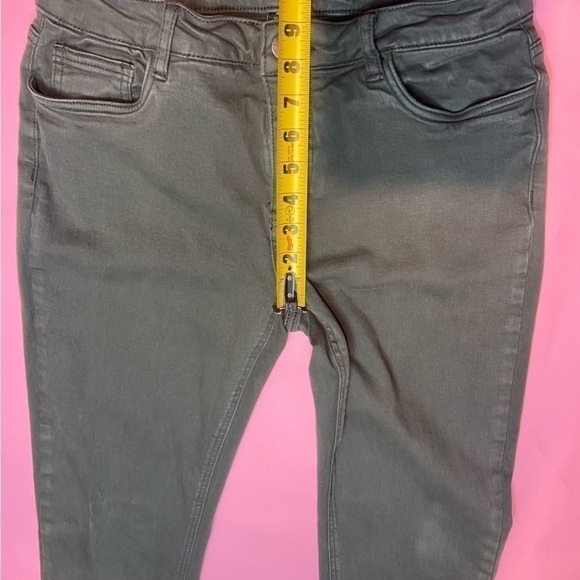 Roots Canada olive green Denim Straight Leg Jeans Size 29 x 29 - Picture 5 of 10